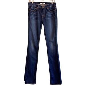 J Brand Jeans Cigarette Leg Dark Wash Vintage Women's Straight Sz 29